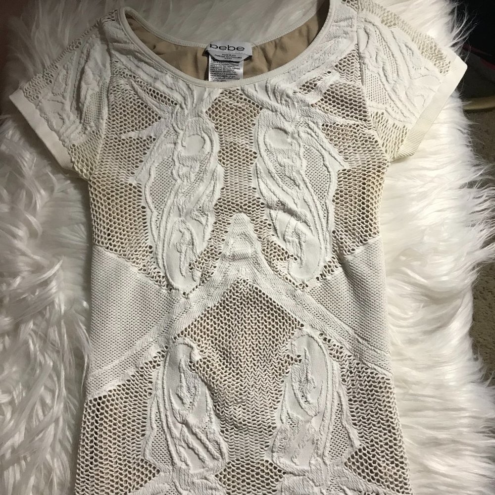 bebe top NWT